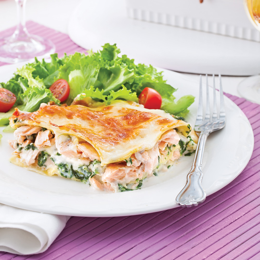 Lasagne au saumon